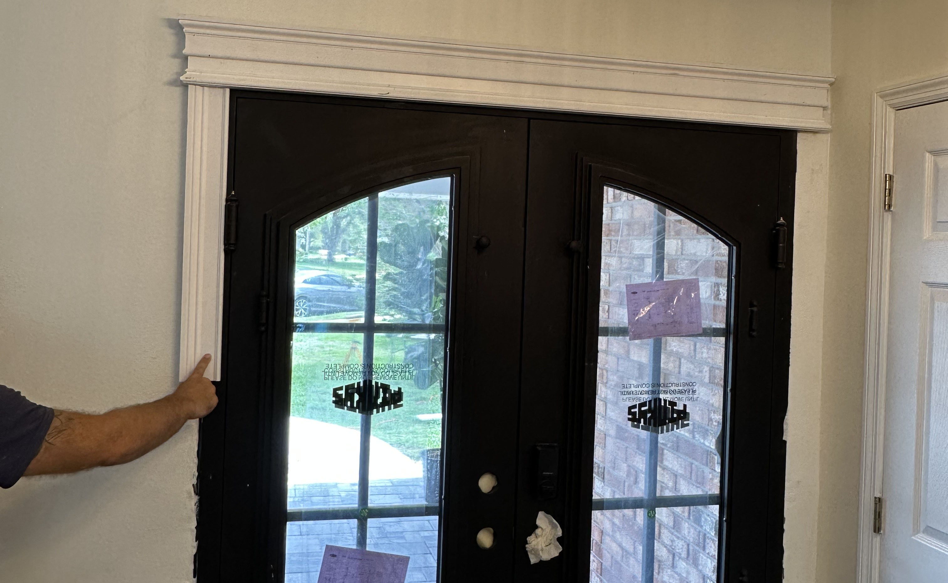 Custom Built-Up Door Trim