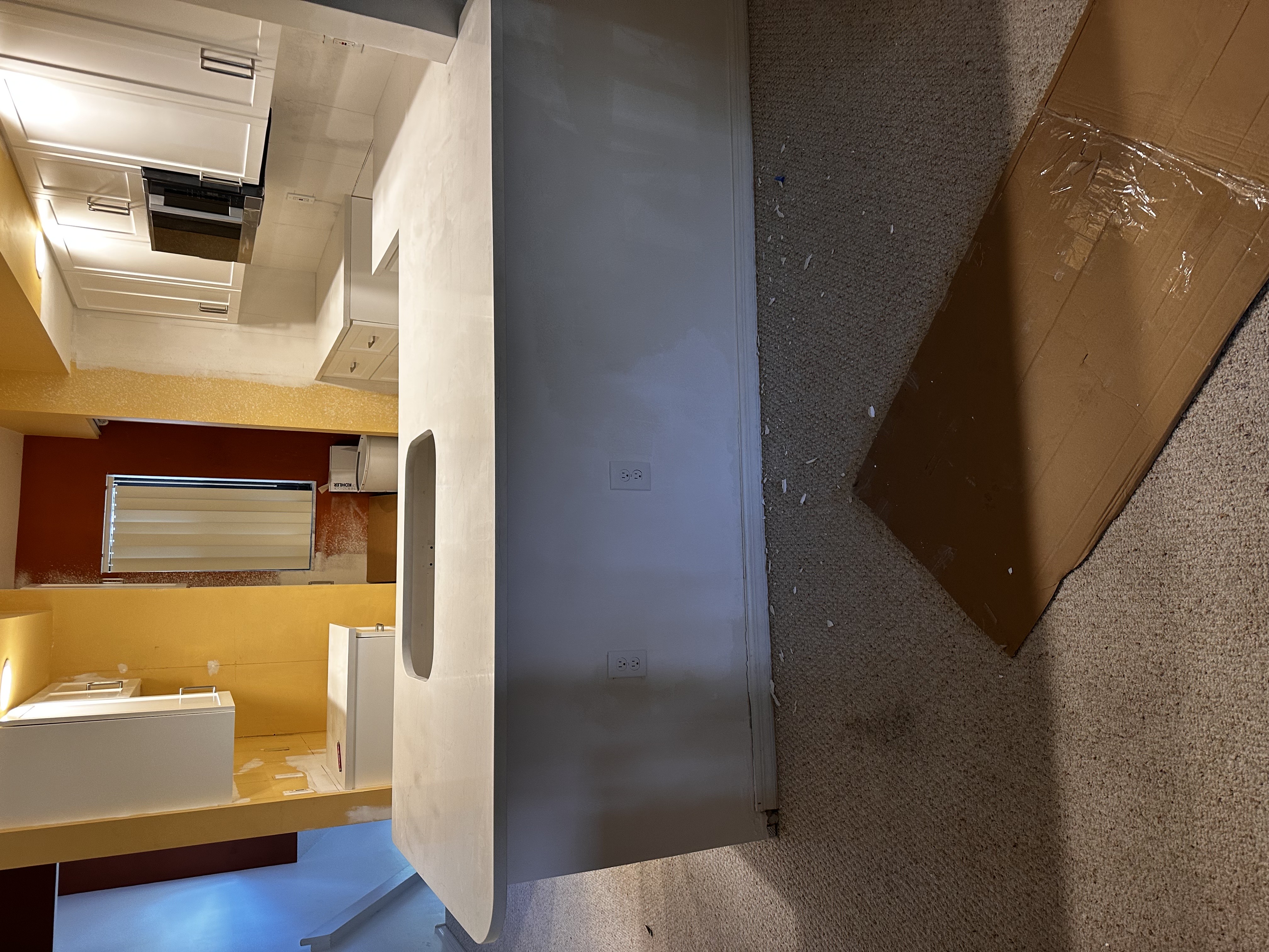 Kitchen Remodel Cabinet Assembly & Install