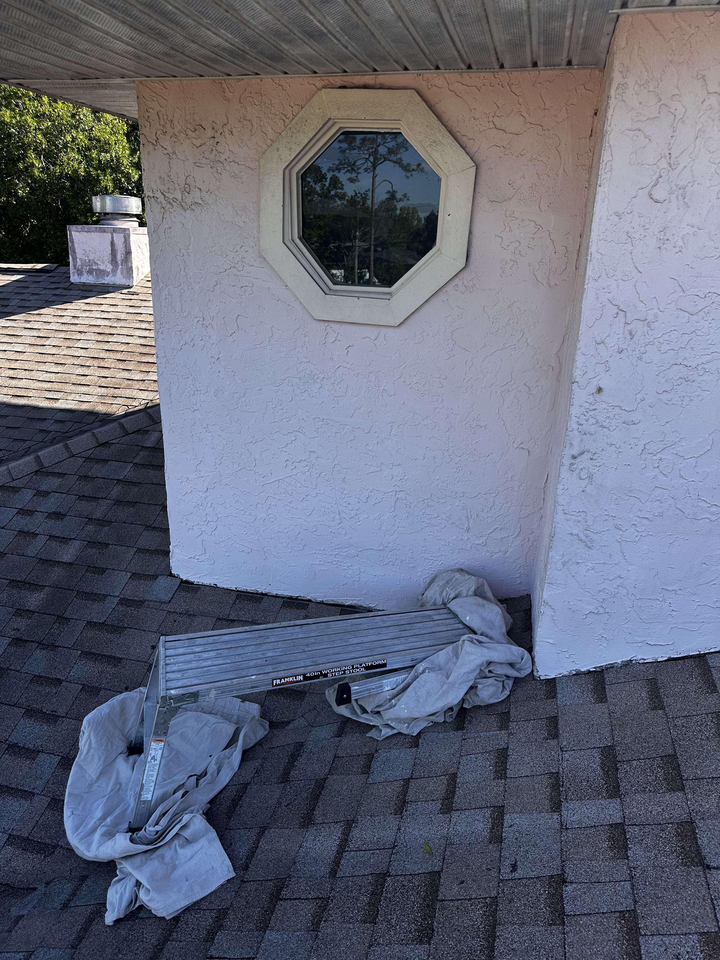 Original Octagon Window To Be Replaced